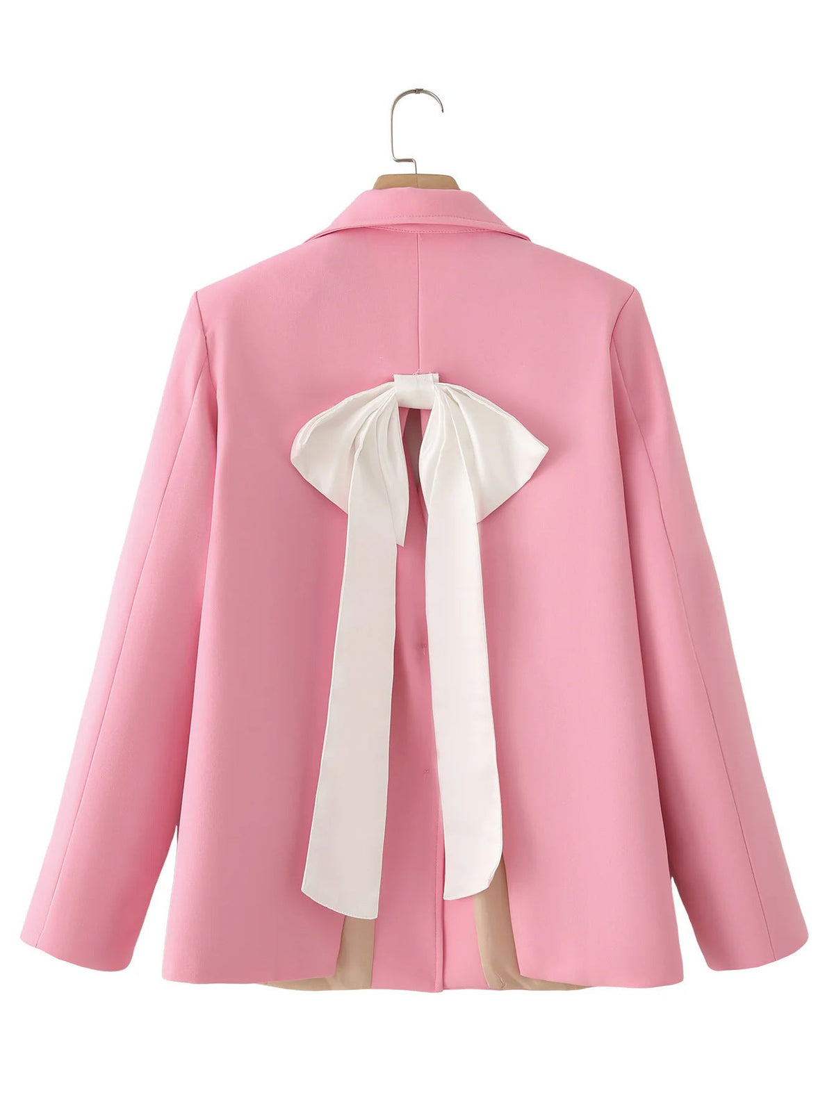 Women's Blazer and Shorts Set with Pockets