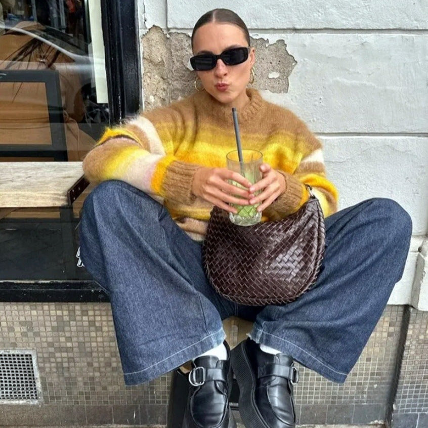 Women's Oversized Chunky Knit Sweater