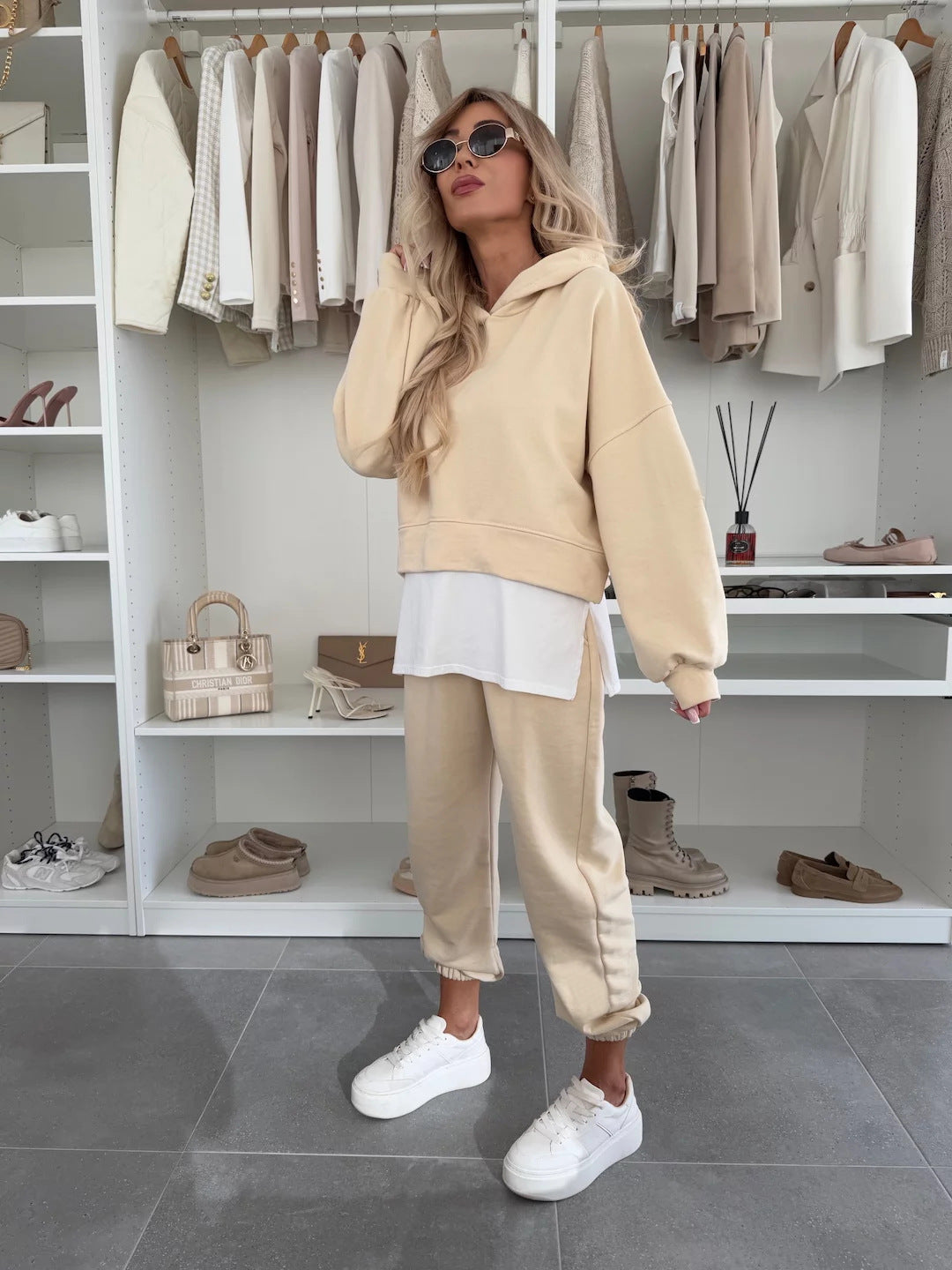 Women's Casual Hoodie and Jogger Set