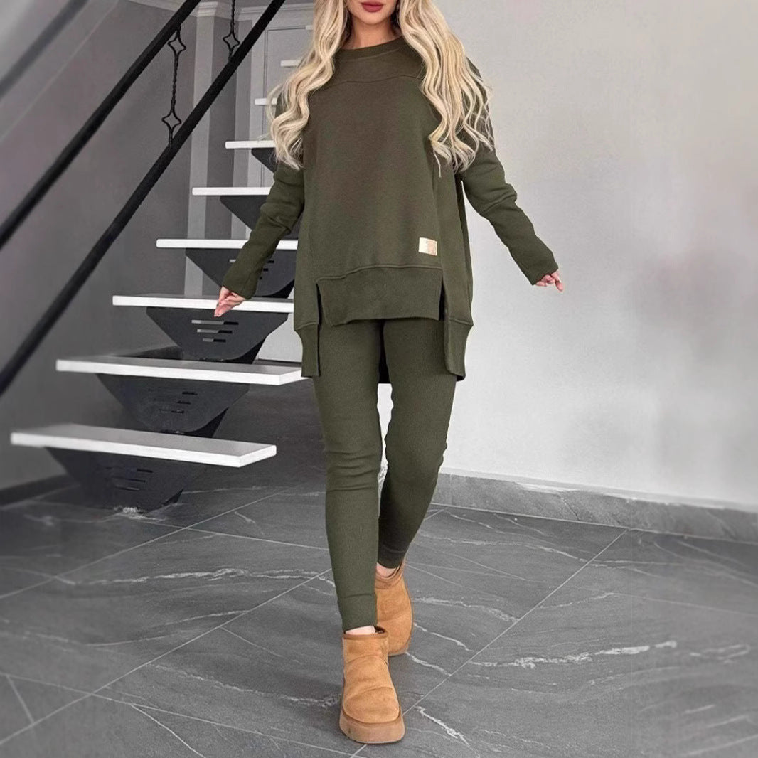 Women's Comfortable Lounge Set with Modern Oversized Cut