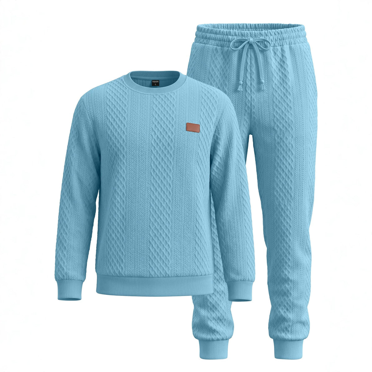 Men's Structured Knit Tracksuit
