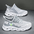 Women's Breathable Athletic Shoes with Cushioning Sole and Flexible Design