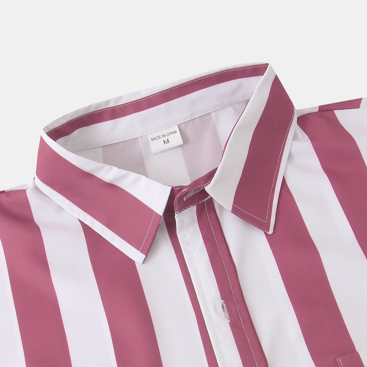 Women's Long-Sleeve Shirt with Classic Stripes and Comfortable Fit