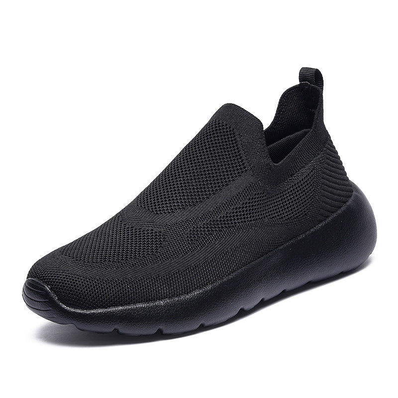 Women's Breathable Slip-On Sneakers with Flexible Sole and Non-Slip Profile