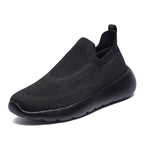Women's Breathable Slip-On Sneakers with Flexible Sole and Non-Slip Profile