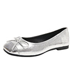 Women's Ballet Flats with Decorative Bow