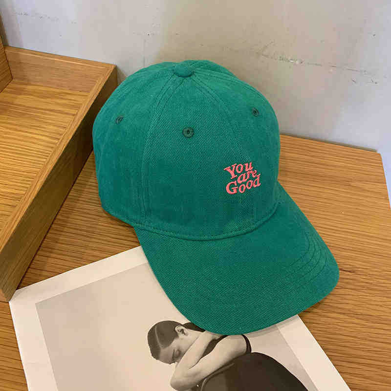 Men's Casual Distressed Message Baseball Cap