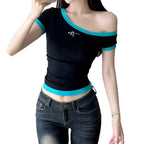 Women's Fitted Short-Sleeve Shirt