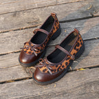 Women's Modern Leopard Print Ballet Flats