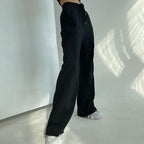 Women's Comfortable Casual Pants with Elastic Waistband and Drawstring