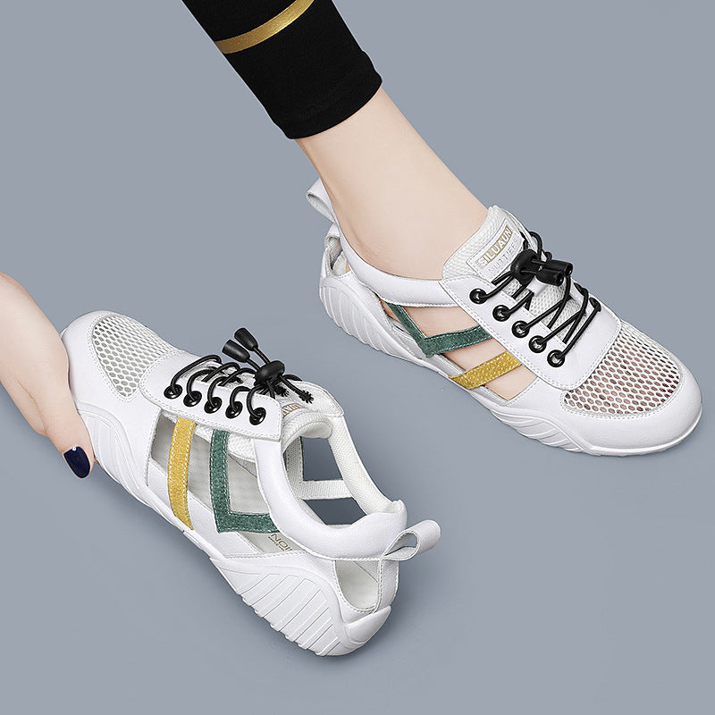 Women's Breathable and Sporty Casual Sneakers with Flexible Sole Design