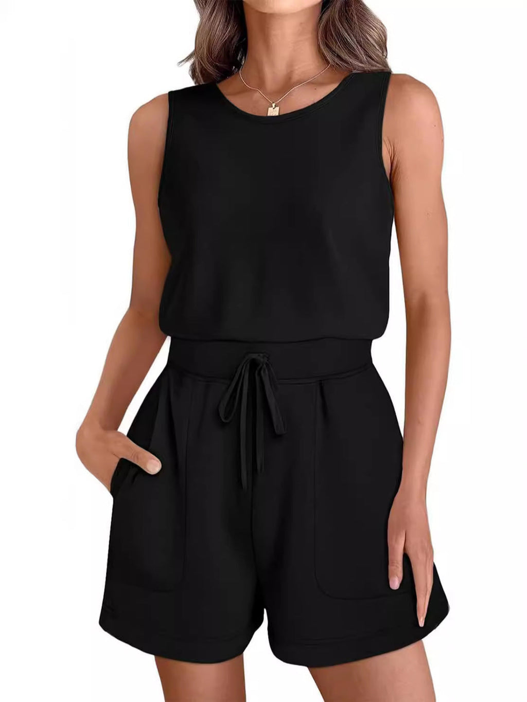 Women's Casual Jumpsuit with Pockets