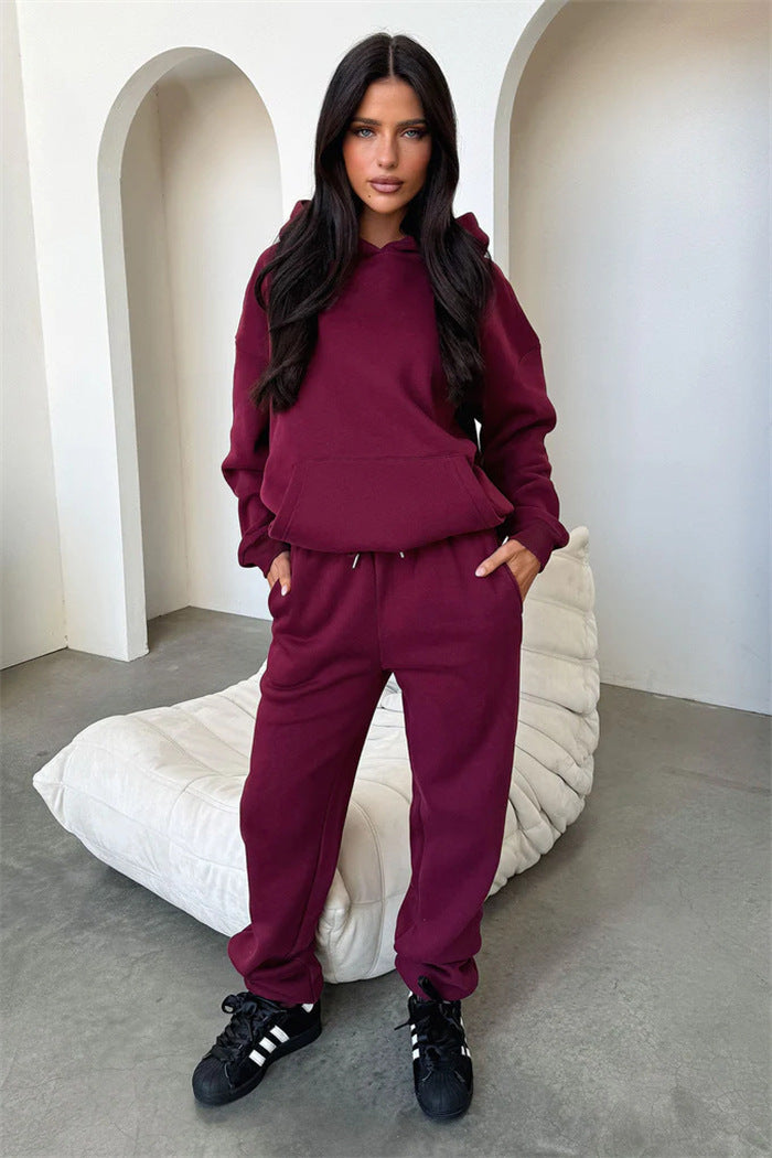 Women's Comfortable Hoodie and Jogging Pants Set