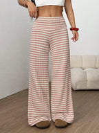 Women's Elegant Plaid Carrot Trousers