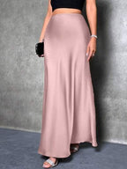 Women's Maxi Skirt with Flowing Cut