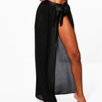 Maxi Skirt with Side Slit and Flowing Cut