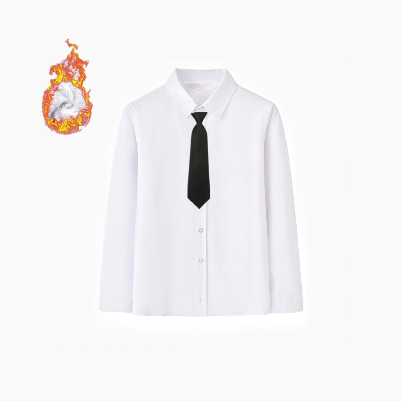 Women's Elegant Long-Sleeve Shirt with Innovative Temperature Regulation