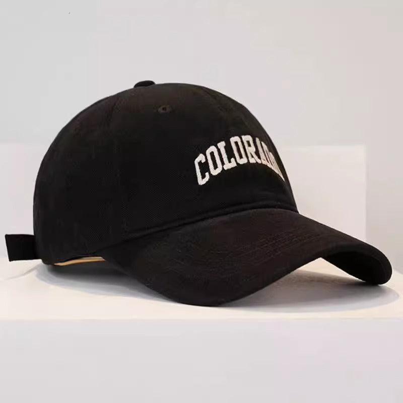 Men's Cotton Adjustable Embroidered Baseball Cap