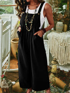 Casual Jumpsuit with Pockets and Stylish Cut