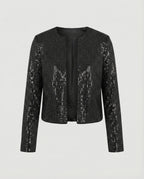 Women's Glitter Effect Cardigan