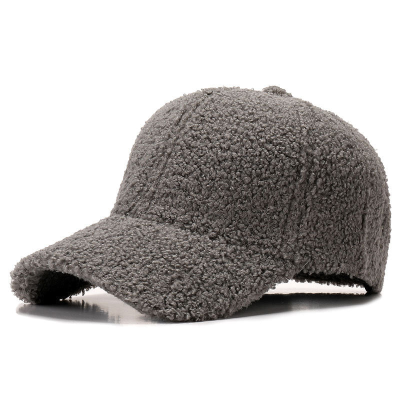 Sherpa Teddy Faux-Shearling Baseball Cap