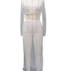 Women's Elegant Sheer Beach Set