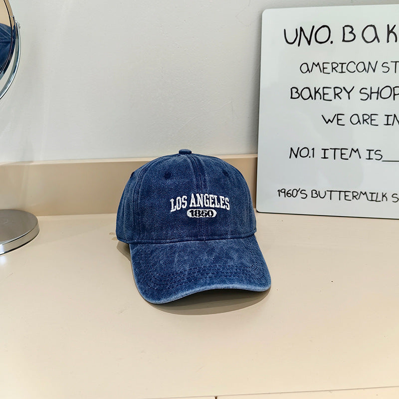 Men's Vintage-Style Cotton Cap