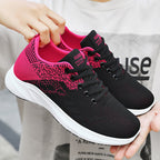 Women's Breathable Sport Insole Sneakers with Flexible Upper