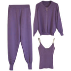 Women's High-Quality Leisure Suit with Zipper