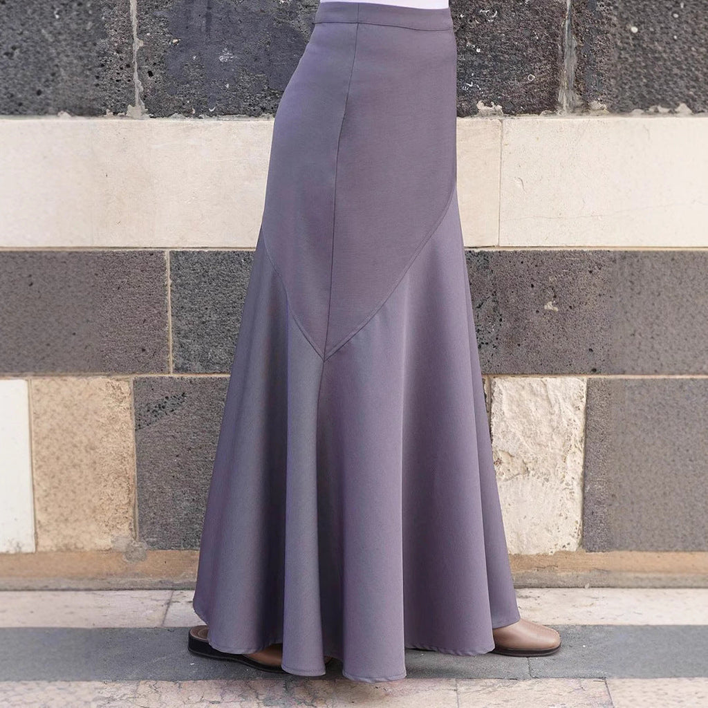 Women's Maxi Skirt with Elegant A-Line Silhouette