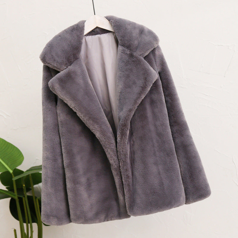 Women's Fluffy Cozy Coat