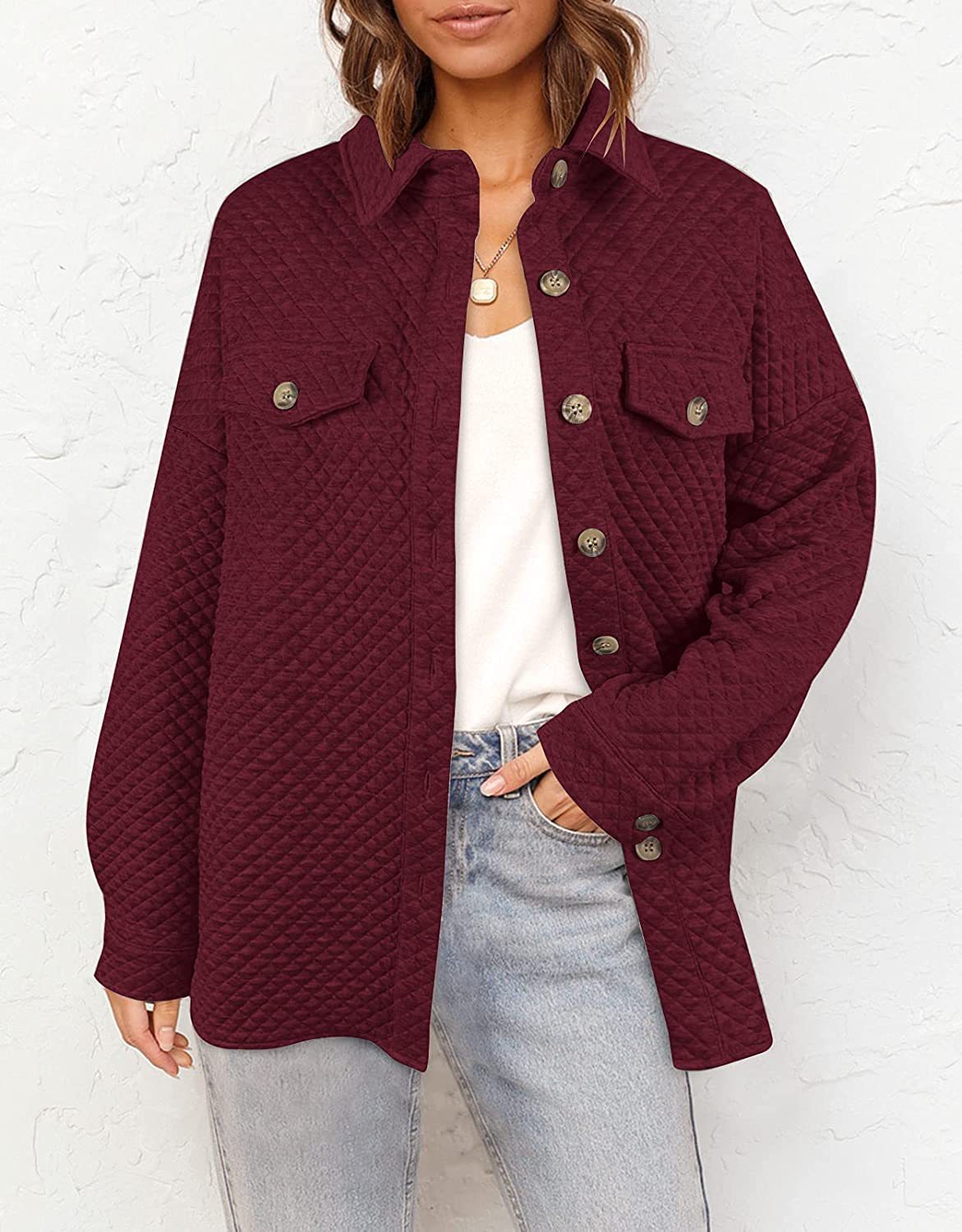 Women's Elegant Quilted Jacket with Casual Cut