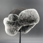 Women's Warm Faux Fur Hat with Ear Flaps