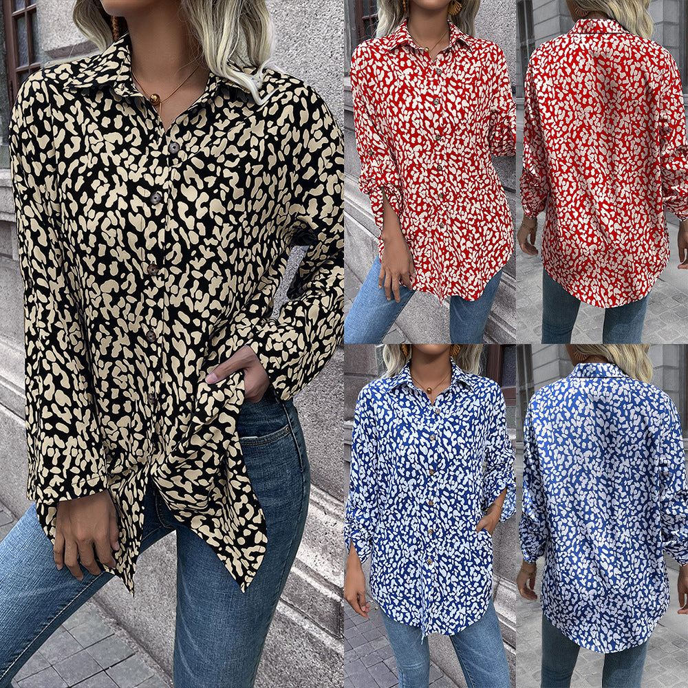 Animal Print Blouse