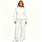 Women's Comfortable Oversized Hoodie and Wide Jogging Pants Set
