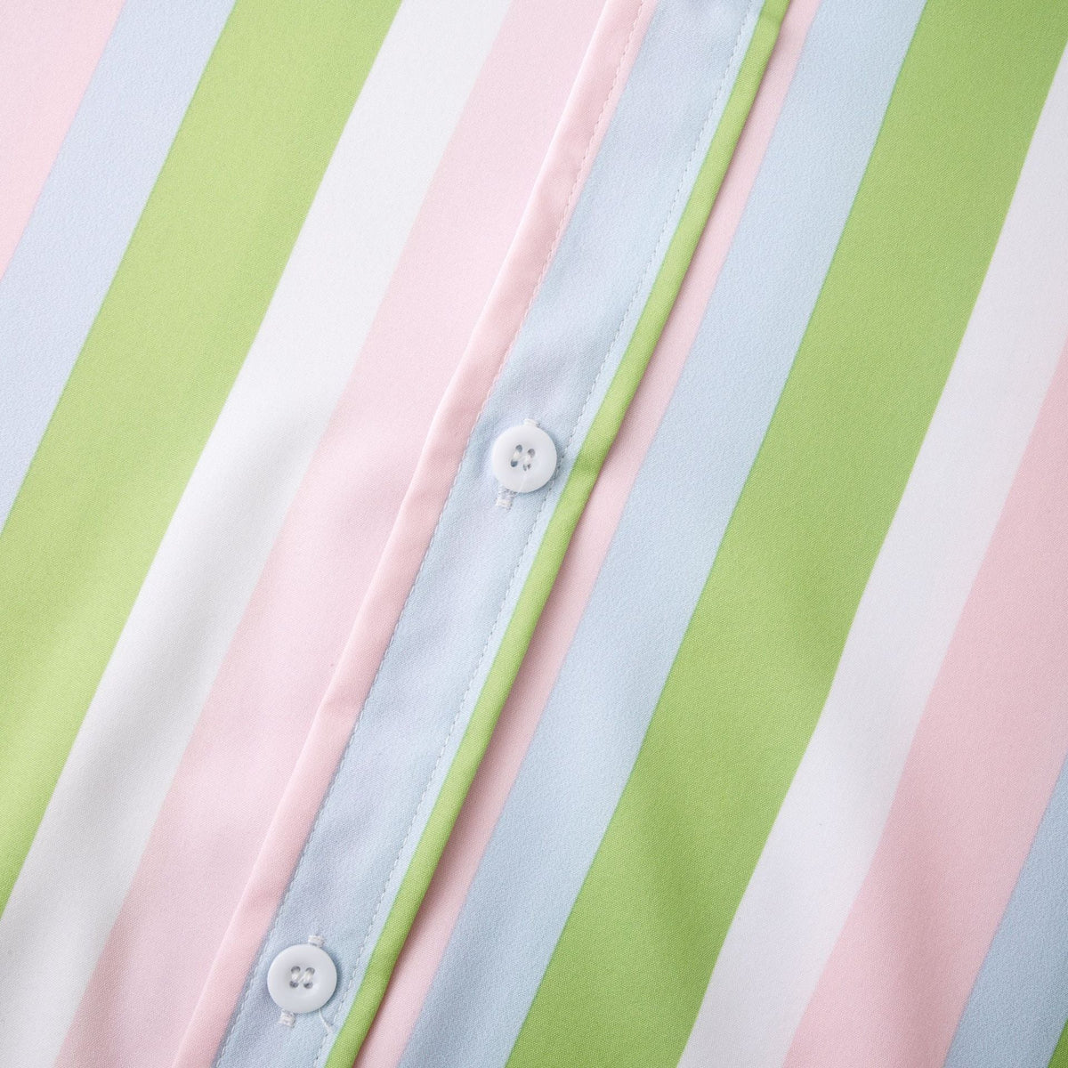 Long-Sleeve Blouse with Fresh Stripe Look