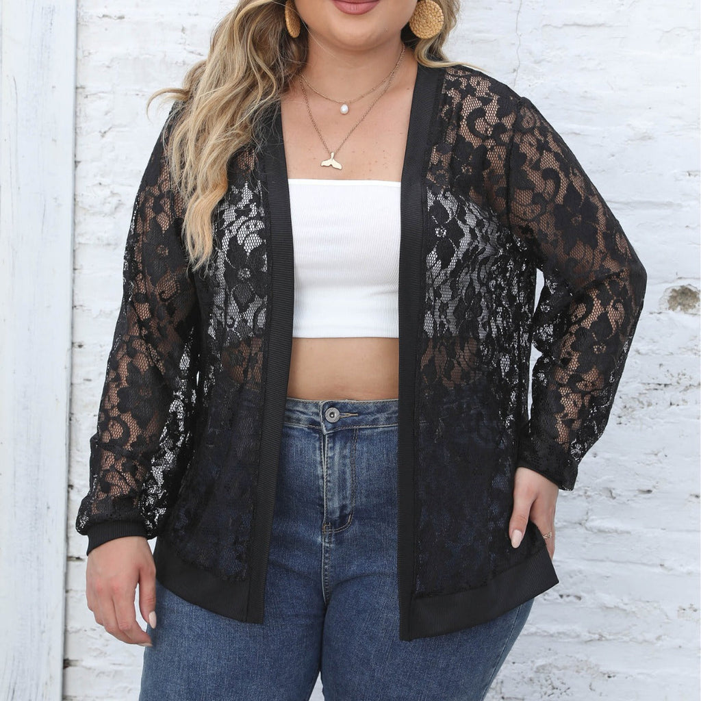 Women's Airy Lace Kimono