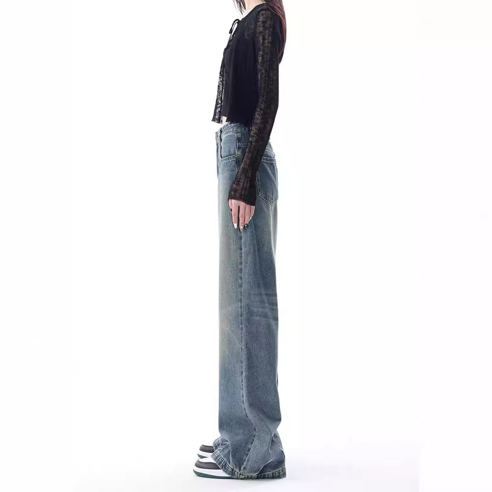Women's High-Waist Flared Jeans