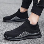 Women's Breathable Sneakers with Elastic Shaft