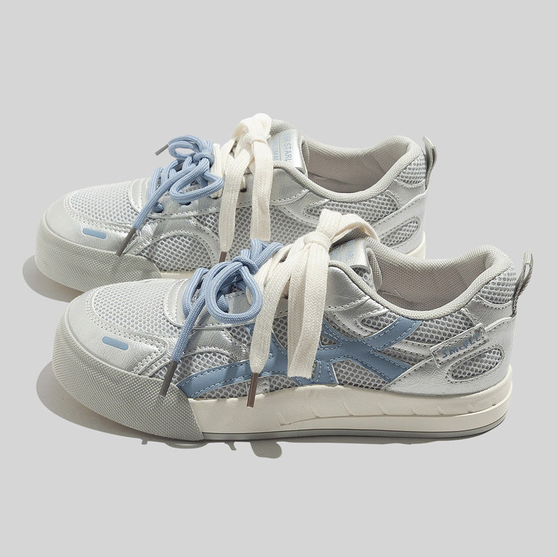 Women's Breathable Casual Sneakers with Mesh Upper and Non-Slip Sole