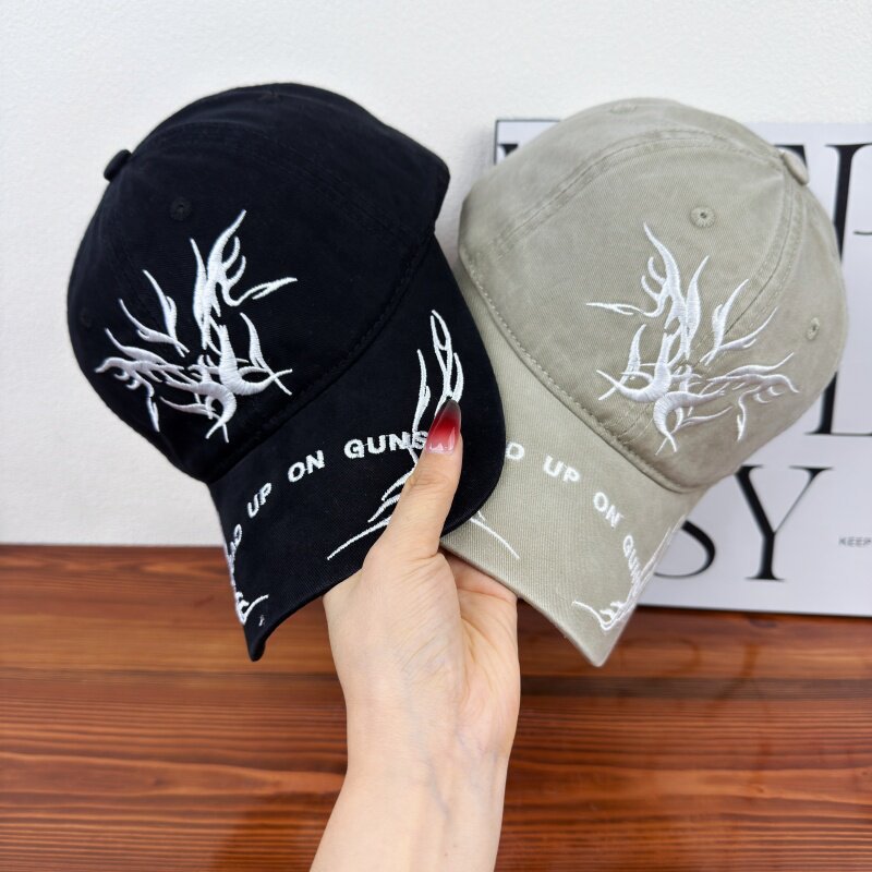 Men's Embroidered Graphic Baseball Cap