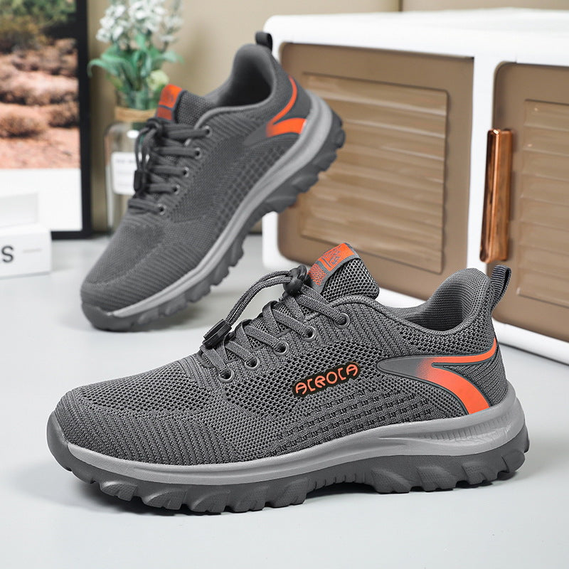 Women's Breathable Sneakers with Quick-Release Fastening