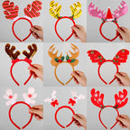 Festive Reindeer Antler Headband
