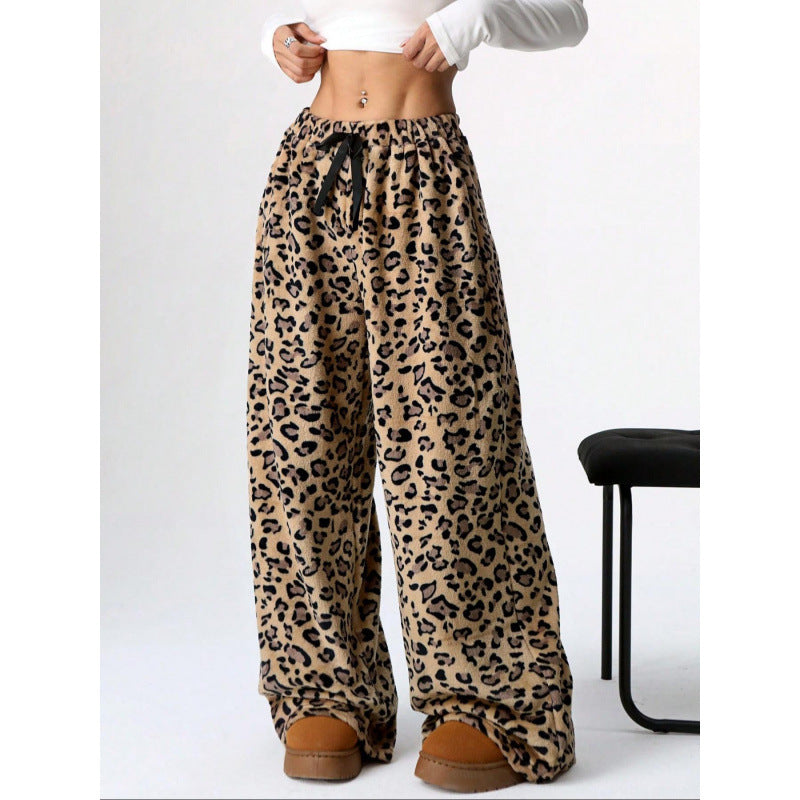 Women's Comfortable Leopard Print Pants