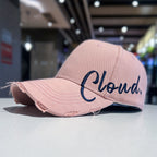Men's Vintage-Inspired Distressed Baseball Cap