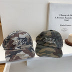 Men's Casual Cotton Embroidered Cap