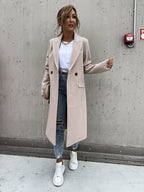 Women's Elegant Oversized Wool Coat