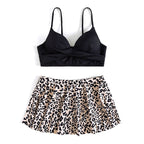 Women's Swim Skirt with Integrated Bikini Bra