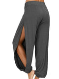 Women's Lounge Pants with Side Slits