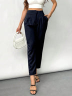 Women's Elegant and Fashionable Striped Trousers